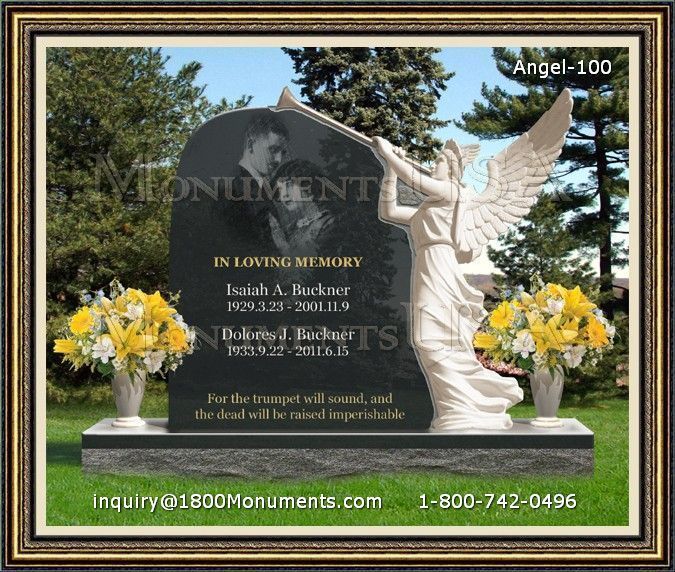 Angel Headstone 100