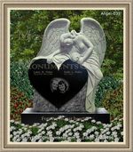 Angel Headstone 035