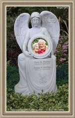 Angel Headstone 045