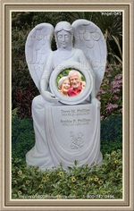 Angel Headstone 045
