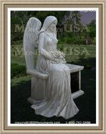 Angel Headstone 049