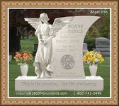Angel Headstone 056