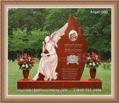 Angel Headstone 060