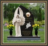 Angel Headstone 066