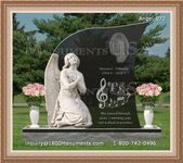Angel Headstone 072