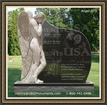 Angel Headstone 075