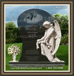 Angel Headstone 094