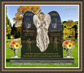Angel Headstone 101