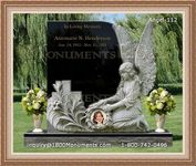 Angel Headstone 112