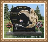 Angel Headstone 116