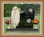 Angel Headstone 118