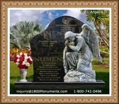 Angel Headstone 131