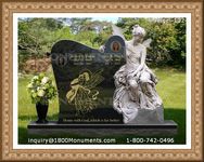Angel Headstone 132