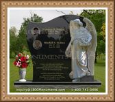 Angel Headstone 134