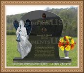 Angel Headstone 135