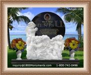 Angel Headstone 144