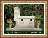 Angel Headstone 153