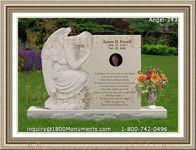 Angel Headstone 243
