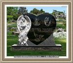 Heart Gravestone 078