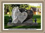 Heart Gravestone 165