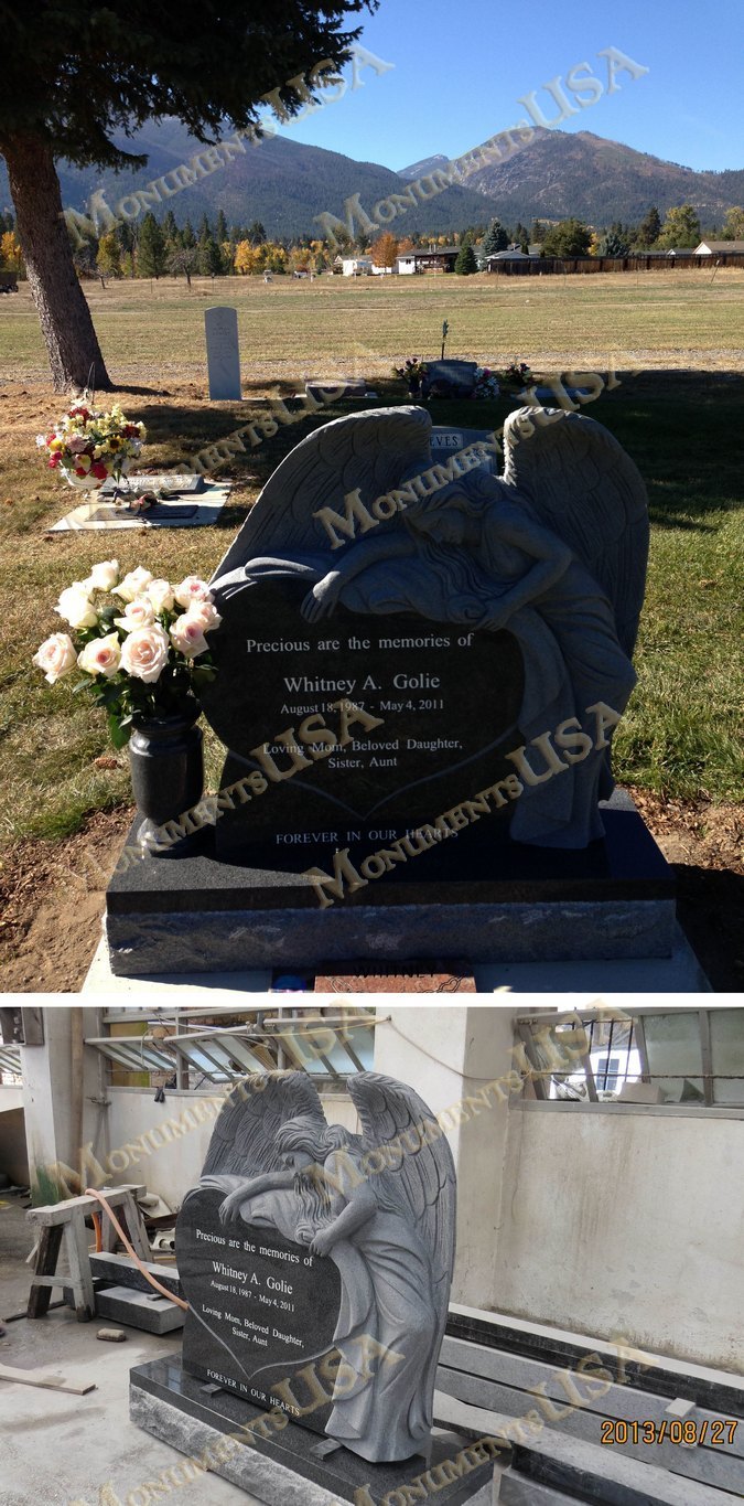 Headstone Ordered By Shari Golie